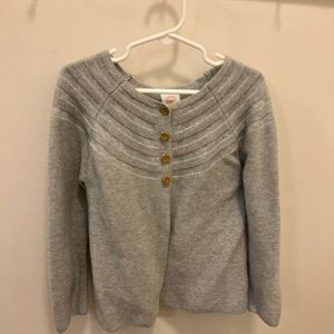 Girls grey cardigan